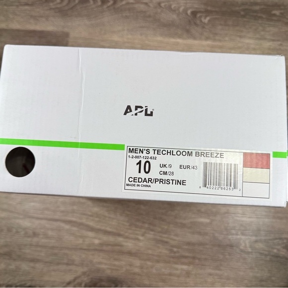 Athletic‎ Propulsion Lab APL Running Shoes Mens Sz10  Techbloom Breeze Cedar
